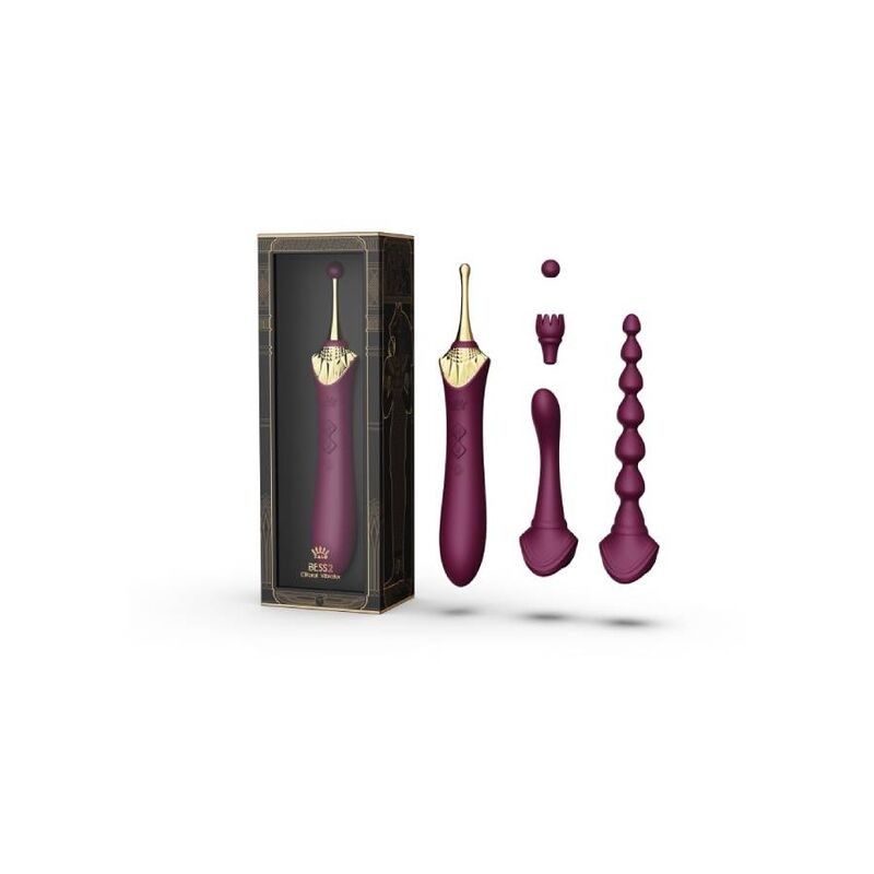 ZALO - BESS 2 CLITORAL MASSAGER PURPLE ZALO - 14