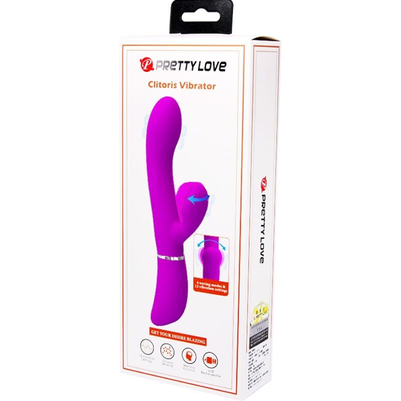 PRETTY LOVE - CLITORIS STIMULATOR VIBRATOR PRETTY LOVE FLIRTATION - 7