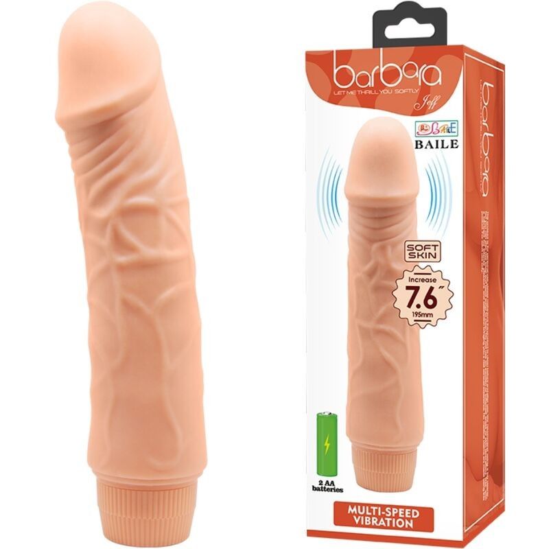 BAILE - BARBARA REALISTIC VIBRATOR 20 CM BAILE VIBRATORS - 2