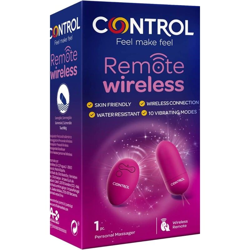 CONTROL - PERSONAL MASSAGER WIRELESS REMOTE CONTROL CONTROL TOYS - 2