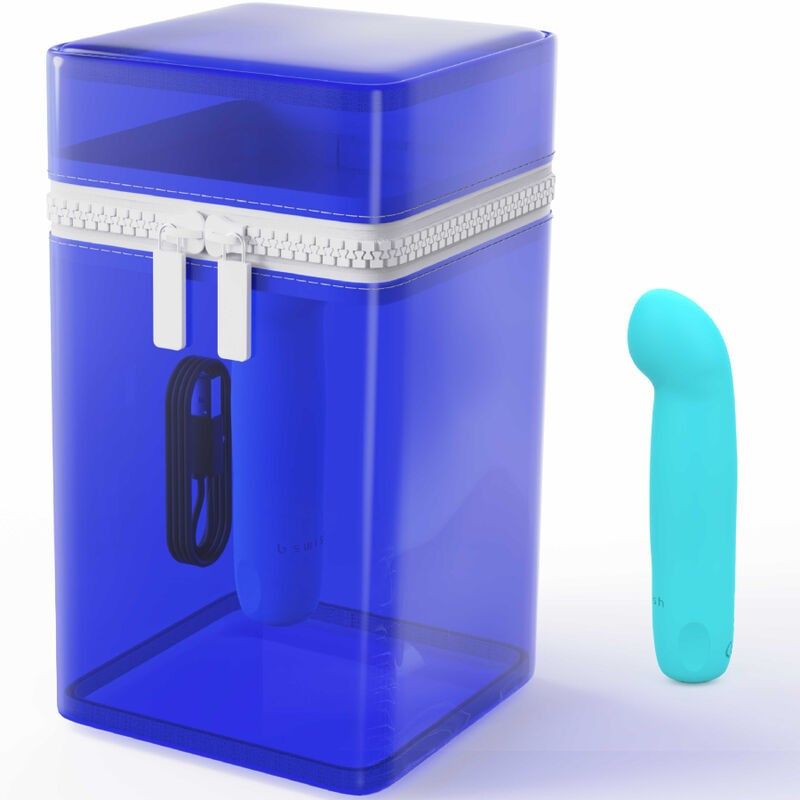 B SWISH - BCUTE CURVE INFINITE CLASSIC LIMITED EDITION BLUE SILICONE RECHARGEABLE VIBRATOR B SWISH - 1