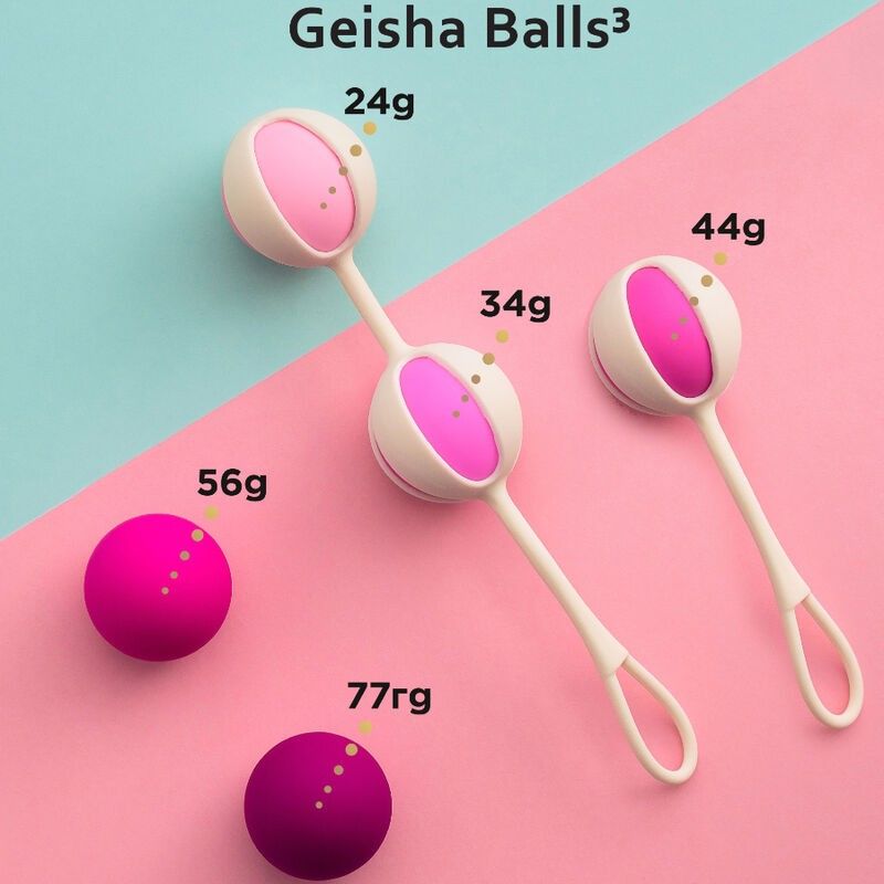G-VIBE - SET 5 GEISHA BALLS3 PINK G-VIBE - 2