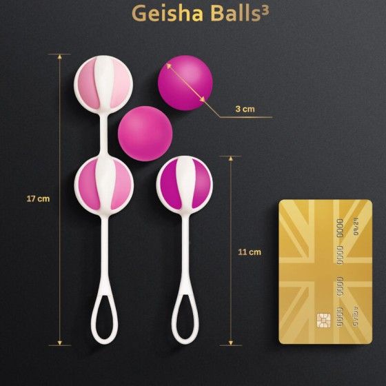 G-VIBE - SET 5 GEISHA BALLS3 PINK G-VIBE - 3