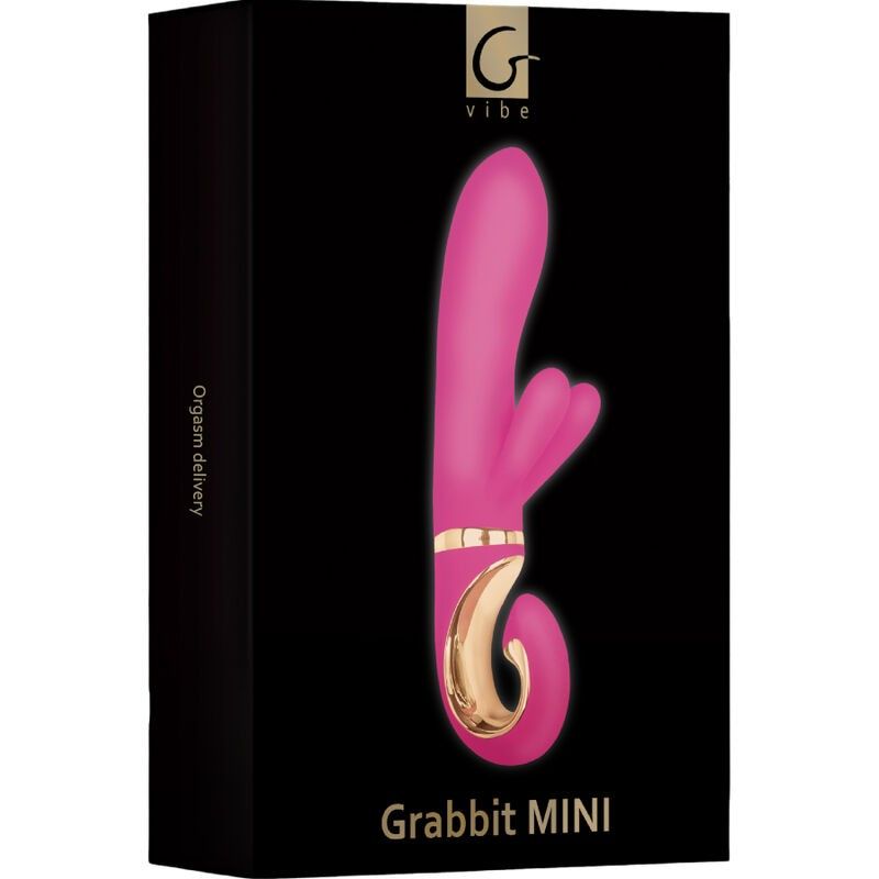 G-VIBE - GRABBIT MINI PINK SILICONE VIBRATOR G-VIBE - 3
