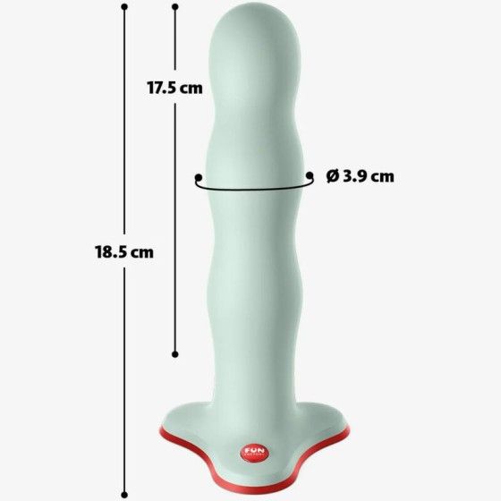 FUN FACTORY - BOUNCER DILDO SAGE GREEN FUN FACTORY - 4