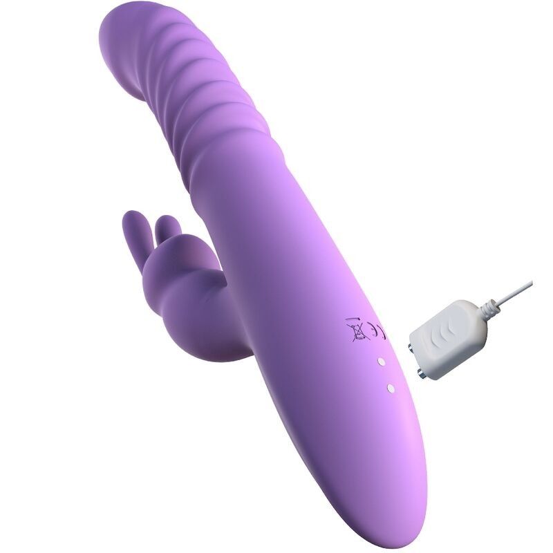 FANTASY FOR HER - RABBIT CLITORIS STIMULATOR WITH HEAT OSCILLATION AND VIBRATION FUNCTION VIOLET FANTASY FOR HER - 4