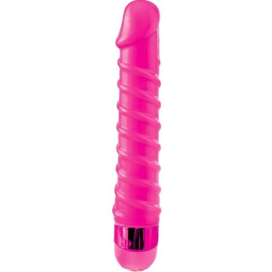 CLASSIX - CANDY TWIRL VIBRATING MASSAGER 16.5 CM PINK CLASSIX - 1