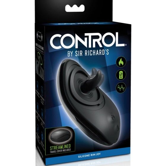 SIR RICHARDS - ANAL STIMULATOR RIM JOY VIBRATOR & SILICONE BLACK SIR RICHARDS - 7