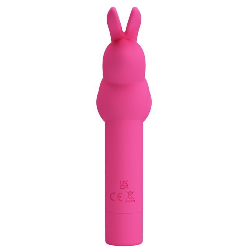 PRETTY LOVE - GERARDO FUSCHIA RABBIT SILICONE VIBRATOR PRETTY LOVE - 1