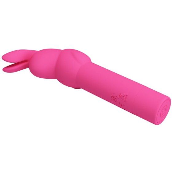 PRETTY LOVE - GERARDO FUSCHIA RABBIT SILICONE VIBRATOR PRETTY LOVE - 3