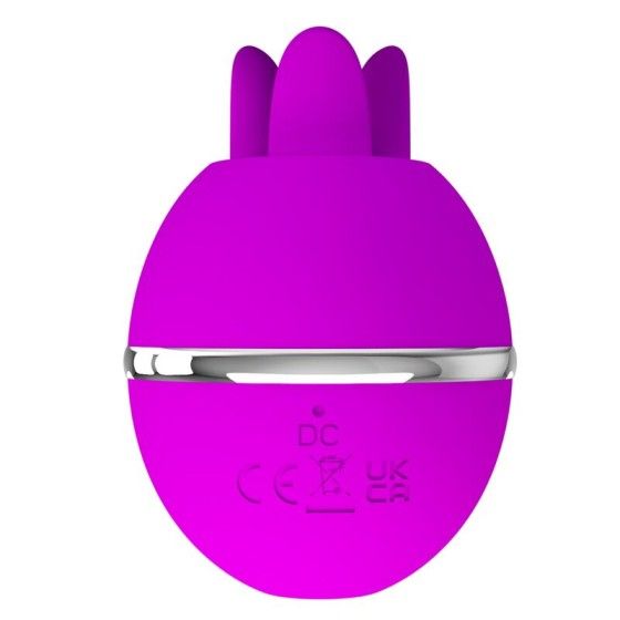 PRETTY LOVE - GEMINI BALL PURPLE ROUND SILICONE VIBRATOR PRETTY LOVE FLIRTATION - 4