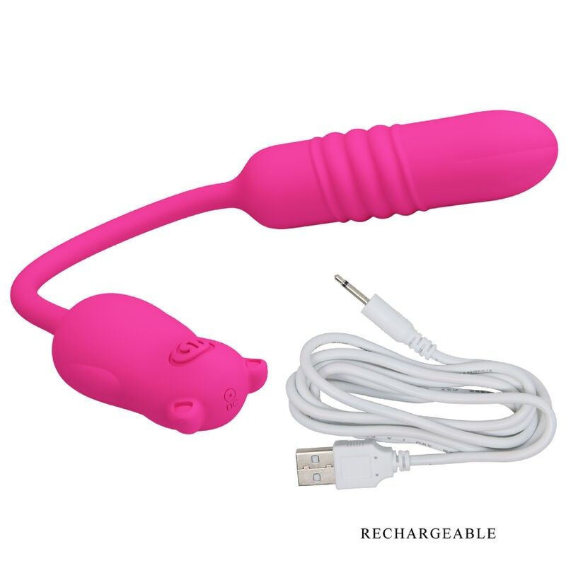 PRETTY LOVE - PINK SILICONE VIBRATING BULLET PRETTY LOVE FLIRTATION - 5