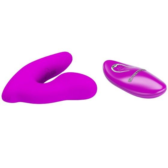 PRETTY LOVE - MELVIN CLITORIS MASSAGER WITH REMOTE CONTROL PRETTY LOVE C-TYPE - 4