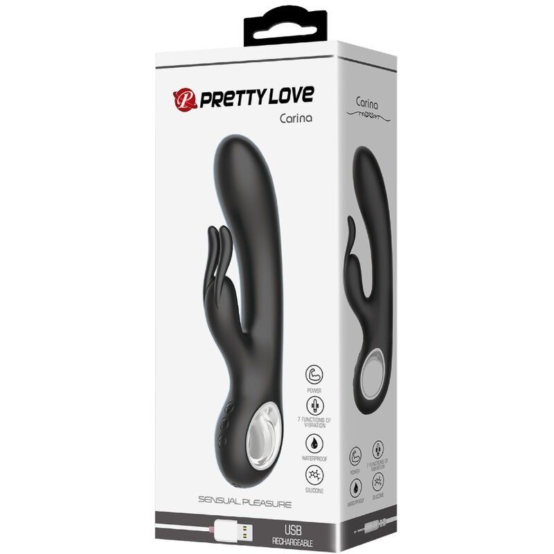 PRETTY LOVE - CARINA VIBRATOR CLITORIS AND G-SPOT STIMULATOR PRETTY LOVE - 8