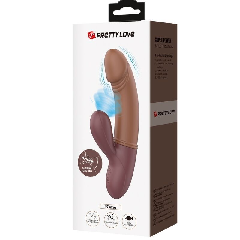 PRETTY LOVE - KANE G-SPOT VIBRATOR & SUCKER PRETTY LOVE FLIRTATION - 9