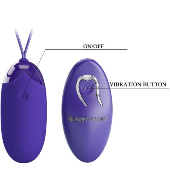 PRETTY LOVE - BERGER YOUTH VIOLATING EGG REMOTE CONTROL VIOLET PRETTY LOVE YOUTH - 8