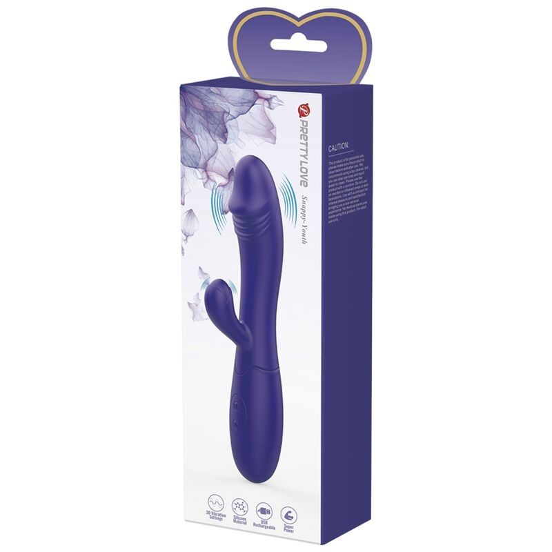 PRETTY LOVE - SNAPPY YOUTH VIBRATOR & G-SPOT STIMULATOR VIOLET PRETTY LOVE YOUTH - 8