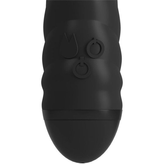 ADRIEN LASTIC - TWISTER VIBRATOR AND ROTATOR MASSAGER RABBIT BLACK ADRIEN LASTIC - 4