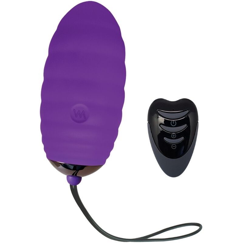 ADRIEN LASTIC - OCEAN BREEZE 2.0 RECHARGEABLE VIBRATING EGG REMOTE CONTROL VIOLET ADRIEN LASTIC - 1