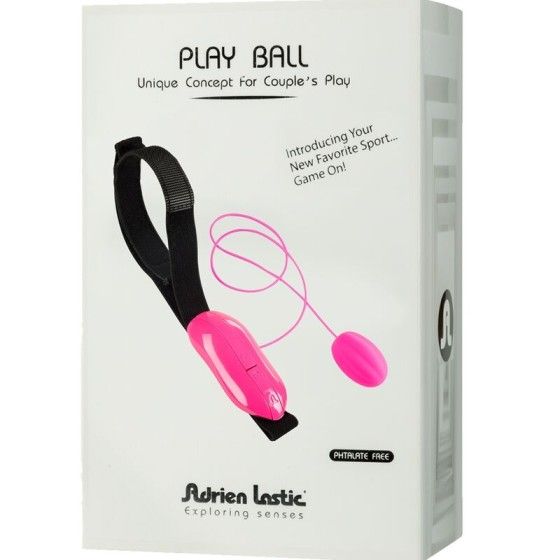 ADRIEN LASTIC - PLAY BALL MINI VIBRATING EGG FOR COUPLES PINK ADRIEN LASTIC - 6