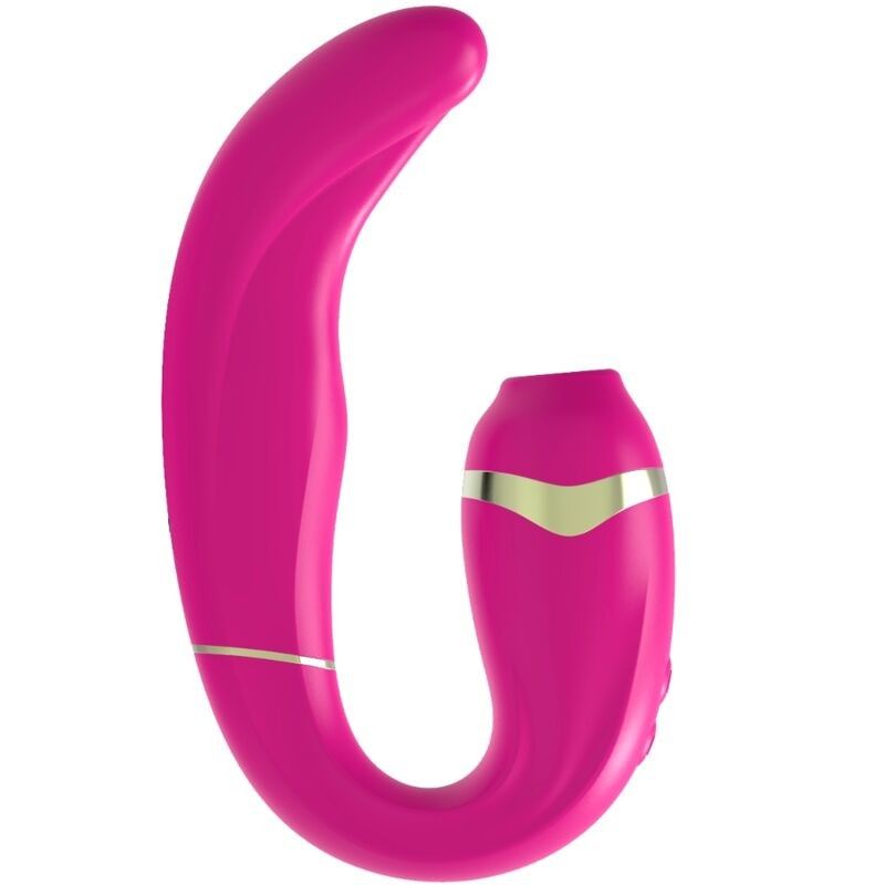 ADRIEN LASTIC - MYG CLITORIS SUCKER AND G-SPOT STIMULATOR PINK ADRIEN LASTIC - 1