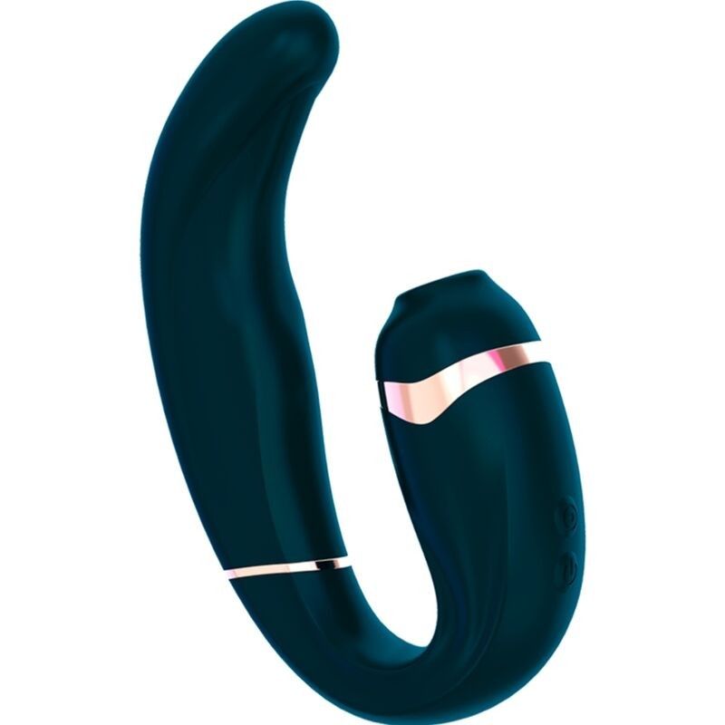 ADRIEN LASTIC - MY·G CLITORIS SUCKER AND G-SPOT STIMULATOR DARK GREEN ADRIEN LASTIC - 1