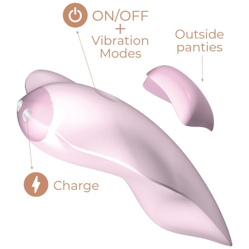 ADRIEN LASTIC - TEMPTATION PINK CLITORIS STIMULATOR - FREE APP ADRIEN LASTIC - 6