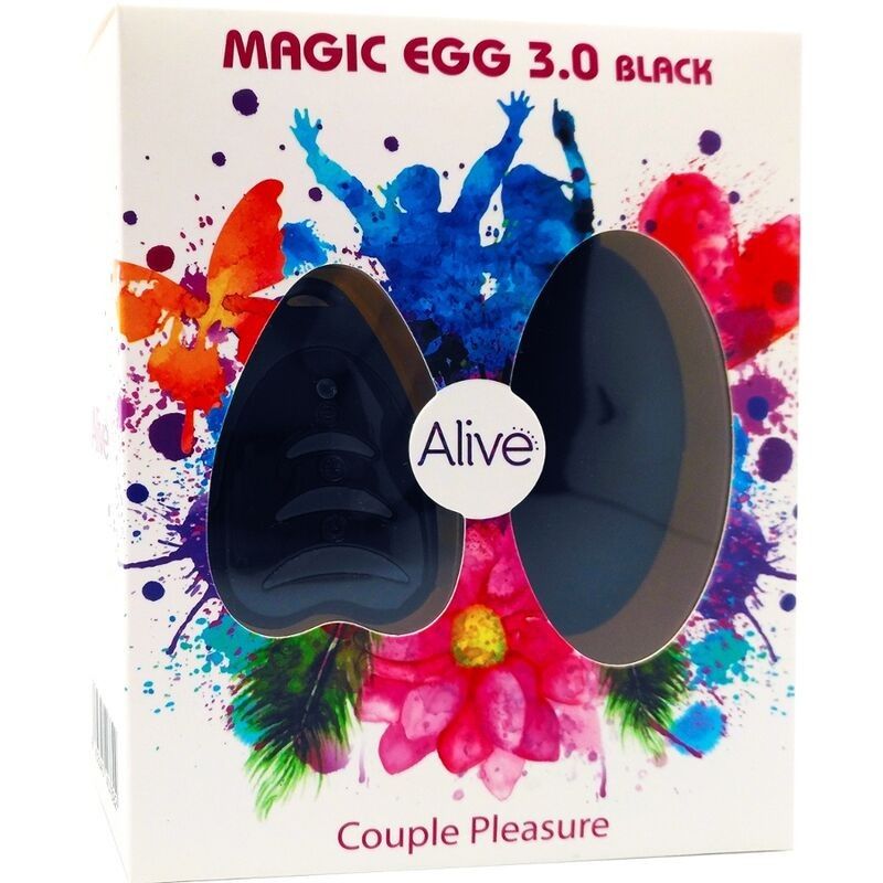 ALIVE - MAGIC EGG 3.0 VIBRATING EGG REMOTE CONTROL BLACK ALIVE - 2