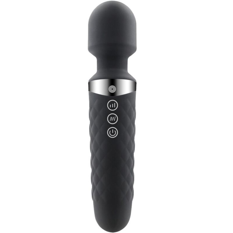 ALIVE - BE WANDED VIBRATOR MASSAGER BLACK ALIVE - 1