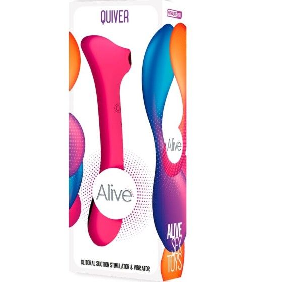 ALIVE - QUIVER SUCKER & VIBRATOR FUCHSIA ALIVE - 6