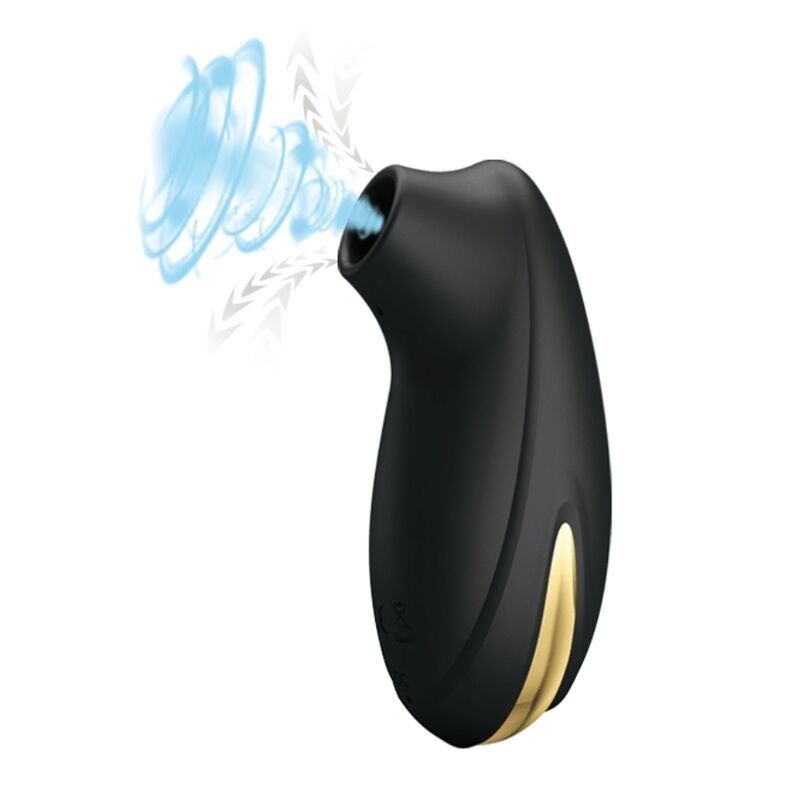 PRETTY LOVE - BLACK RECHARGEABLE LUXURY SUCTION MASSAGER PRETTY LOVE C-TYPE - 5