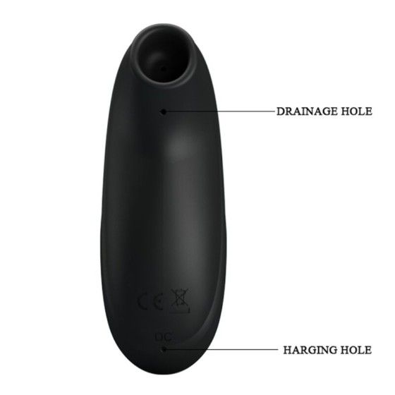 PRETTY LOVE - BLACK RECHARGEABLE LUXURY SUCTION MASSAGER PRETTY LOVE C-TYPE - 7