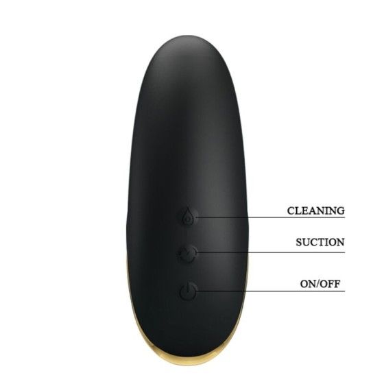 PRETTY LOVE - BLACK RECHARGEABLE LUXURY SUCTION MASSAGER PRETTY LOVE C-TYPE - 8