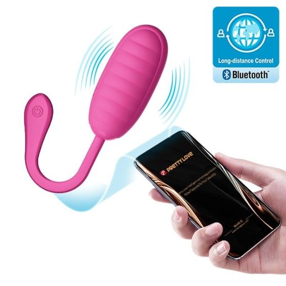 PRETTY LOVE - CATALINA PINK RECHARGEABLE VIBRATING EGG PRETTY LOVE SMART - 11