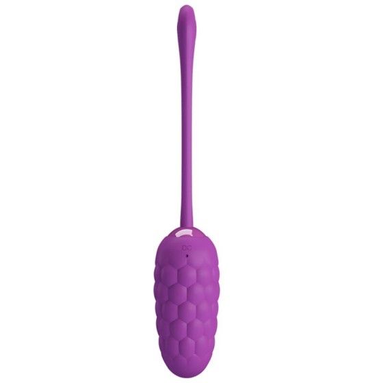 PRETTY LOVE - VIBRATING EGG WITH PURPLE RECHARGEABLE MARINE TEXTURE PRETTY LOVE SMART - 1