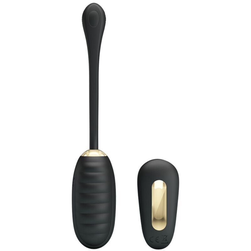 PRETTY LOVE - DOREEN LUXURY RECHARGEABLE VIBRATING EGG BLACK PRETTY LOVE SMART - 1