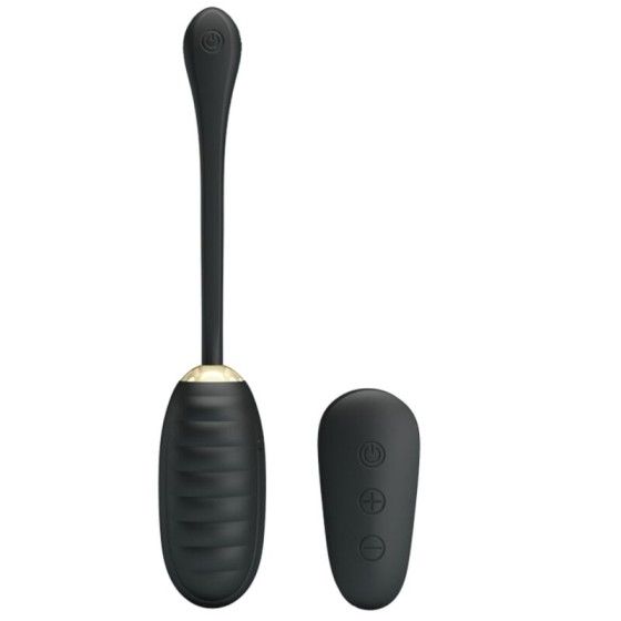 PRETTY LOVE - DOREEN LUXURY RECHARGEABLE VIBRATING EGG BLACK PRETTY LOVE SMART - 4