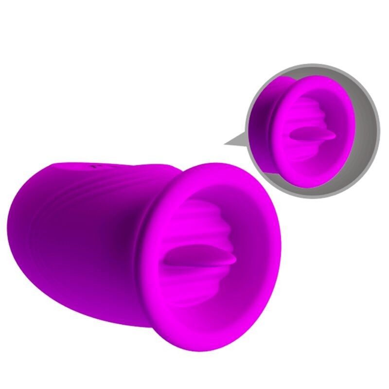 PRETTY LOVE - DAISY DUAL EGG RECHARGEABLE VIBRATOR PURPLE PRETTY LOVE FLIRTATION - 4