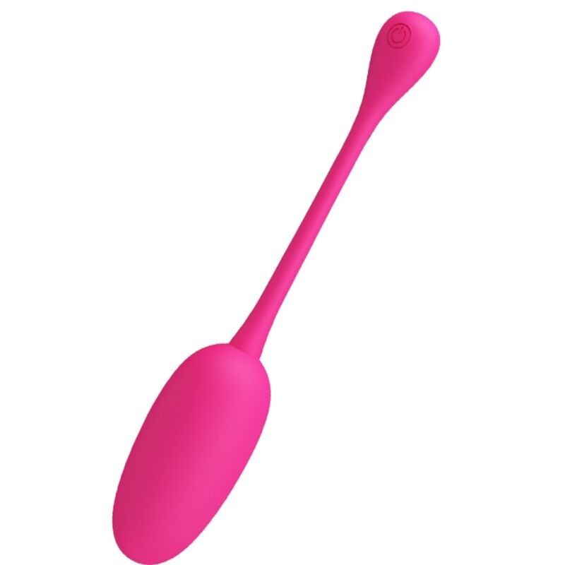 PRETTY LOVE - KNUCKER PINK RECHARGEABLE VIBRATING EGG PRETTY LOVE FLIRTATION - 1