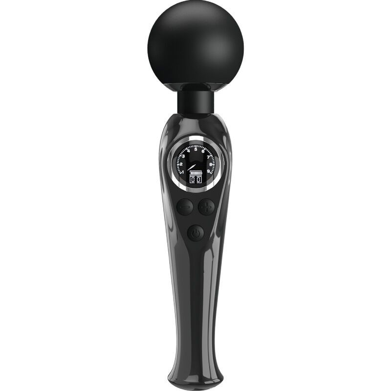 PRETTY LOVE - SKYLER VIBRATOR WAND BLACK PRETTY LOVE LED - 1