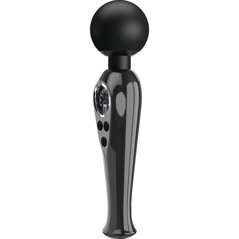 PRETTY LOVE - SKYLER VIBRATOR WAND BLACK PRETTY LOVE LED - 2