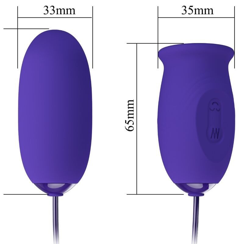 PRETTY LOVE - DAISY YOUTH VIOLET RECHARGEABLE VIBRATOR STIMULATOR PRETTY LOVE YOUTH - 4