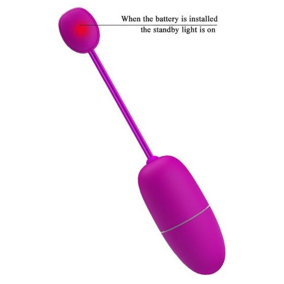 PRETTY LOVE - NYMPH VIBRATING EGG APP CONTROLLED PURPLE PRETTY LOVE BOTTOM - 6