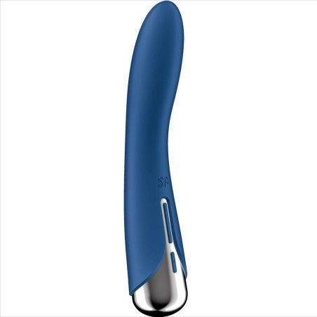 SATISFYER - SPINNING VIBE 1 G-SPOT BLUE ROTATOR VIBRATOR