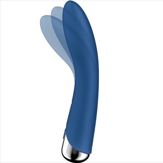 SATISFYER - SPINNING VIBE 1 G-SPOT BLUE ROTATOR VIBRATOR SATISFYER VIBRATOR - 5