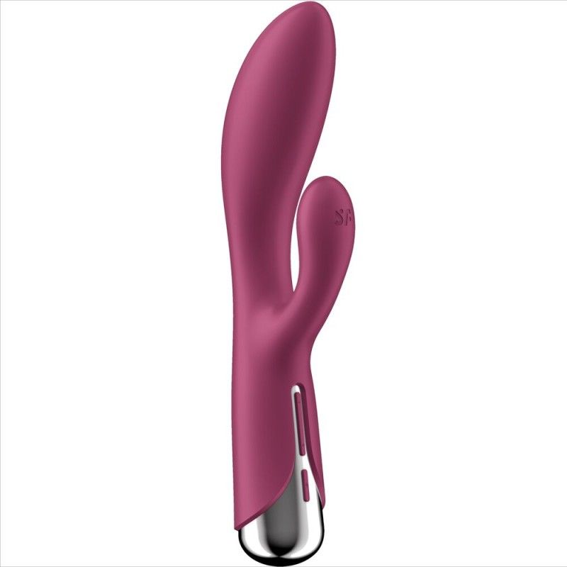 SATISFYER - SPINNING RABBIT 1 CLITORIS AND RED G-SPOT STIMULATION SATISFYER VIBRATOR - 1