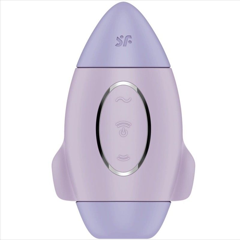 SATISFYER - MISSION CONTROL LILAC SMALL DOUBLE IMPULSE VIBRATOR SATISFYER VIBRATOR - 1