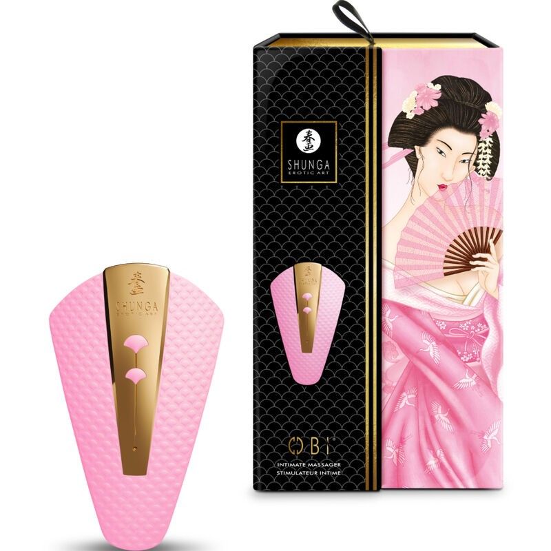 SHUNGA - OBI INTIMATE MASSAGER PINK SHUNGA TOYS - 4