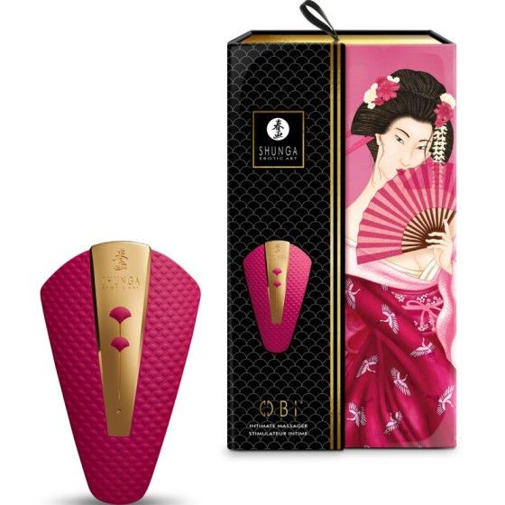 SHUNGA - OBI INTIMATE MASSAGER FUCHSIA SHUNGA TOYS - 4