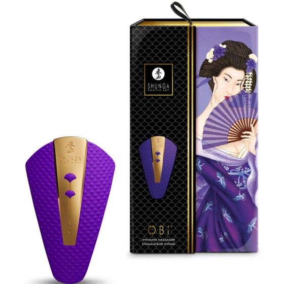 SHUNGA - OBI INTIMATE MASSAGER VIOLET SHUNGA TOYS - 4